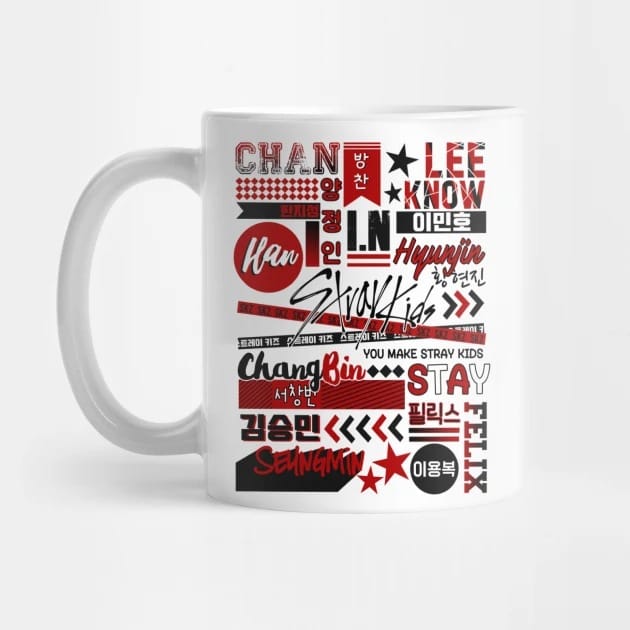 Stray Kids Coffee Mug - Official KPOP Merchandise for STAYs in UAE