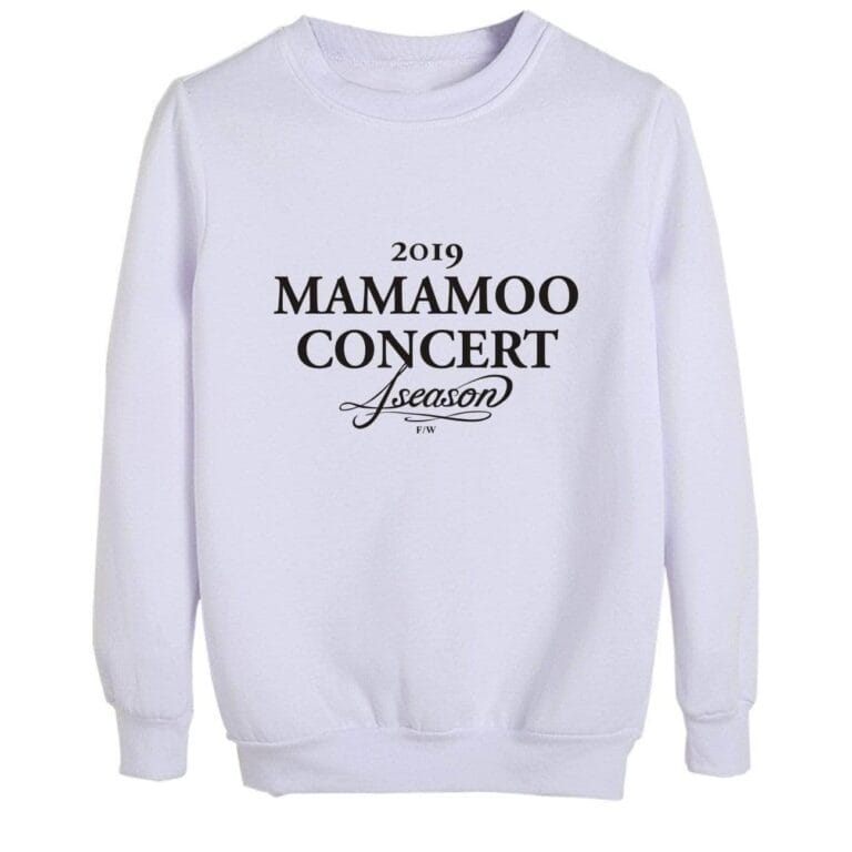 KPOP Boys Sweatshirt – Unisex Casual Concert Pullover for Men & Women with Letter Print