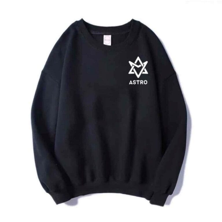 KPOP Boys Sweatshirt – Unisex Casual Concert Pullover for Men & Women with Letter Print