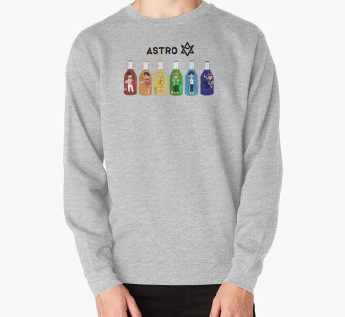 KPOP Boys Sweatshirt – Unisex Casual Concert Pullover for Men & Women with Letter Print