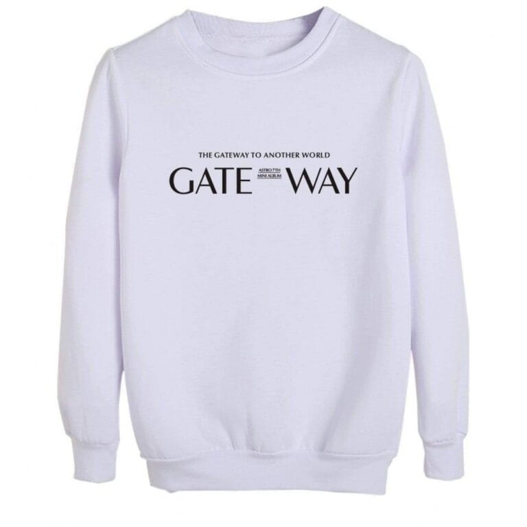 KPOP Boys Sweatshirt – Unisex Casual Concert Pullover for Men & Women with Letter Print