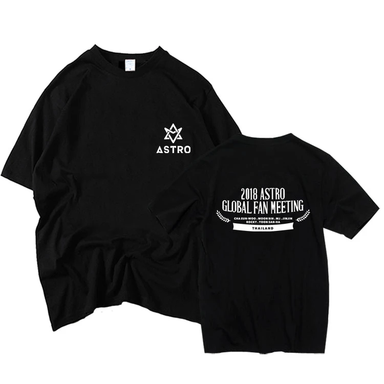 Kpop-Boys-T-Shirt-Men-Women-Concert-Letters-Tee-Casual