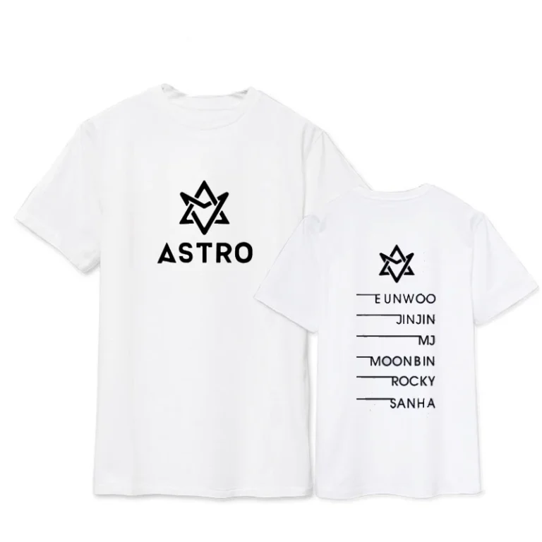 Kpop-Boys-T-Shirt-Men-Women-Concert-Letters-Tee-Casual