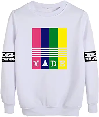 KPOP Boys Sweatshirt – Unisex Casual Concert Pullover for Men & Women with Letter Print