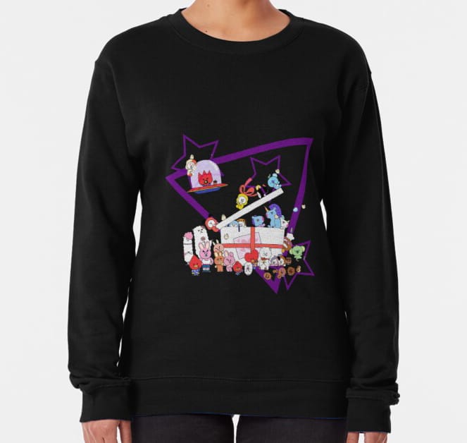 KPOP Boys Sweatshirt – Unisex Casual Concert Pullover for Men & Women with Letter Prin