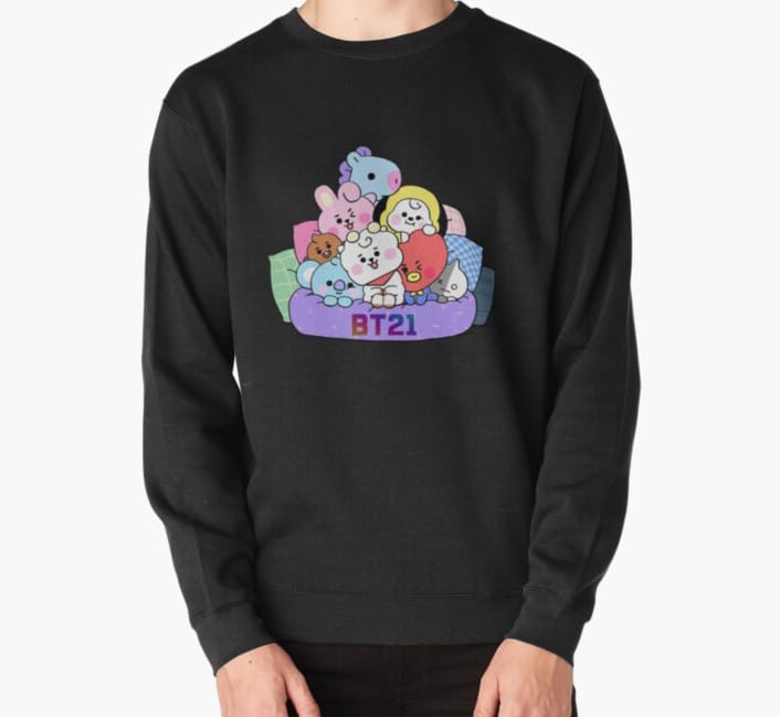 KPOP Boys Sweatshirt – Unisex Casual Concert Pullover for Men & Women with Letter Prin