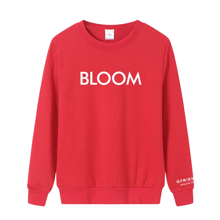 KPOP Boys Sweatshirt – Unisex Casual Concert Pullover for Men & Women with Letter Print