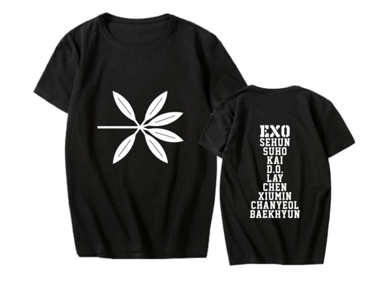 Kpop-Boys-T-Shirt-Men-Women-Concert-Letters-Tee-Casual