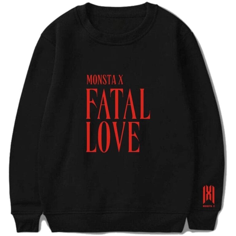 KPOP Boys Sweatshirt – Unisex Casual Concert Pullover for Men & Women with Letter Print