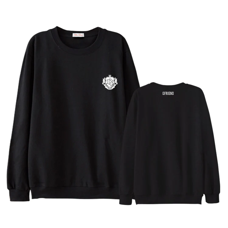 KPOP Boys Sweatshirt – Unisex Casual Concert Pullover for Men & Women with Letter Print