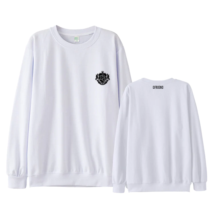 KPOP Boys Sweatshirt – Unisex Casual Concert Pullover for Men & Women with Letter Print