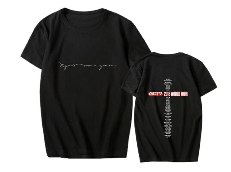 Kpop-Boys-T-Shirt-Men-Women-Concert-Letters-Tee-Casual