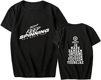 Kpop-Boys-T-Shirt-Men-Women-Concert-Letters-Tee-Casual