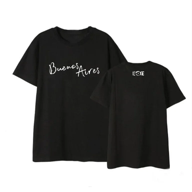 Kpop-Boys-T-Shirt-Men-Women-Concert-Letters-Tee-Casual