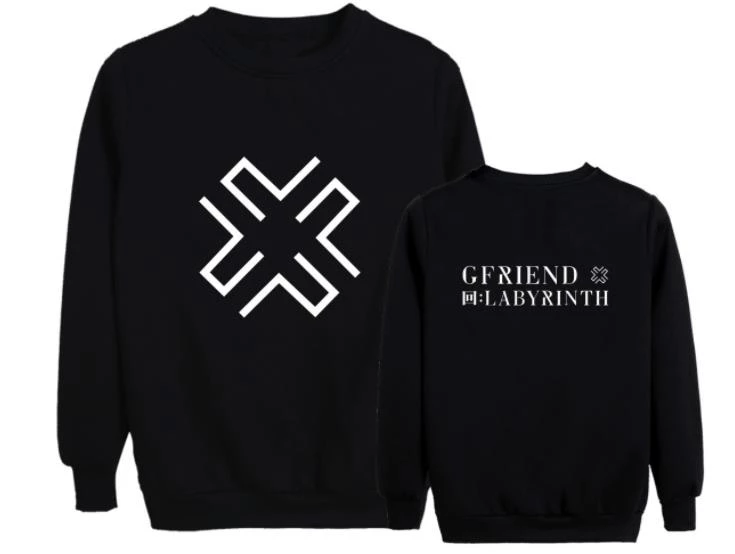 KPOP Boys Sweatshirt – Unisex Casual Concert Pullover for Men & Women with Letter Print