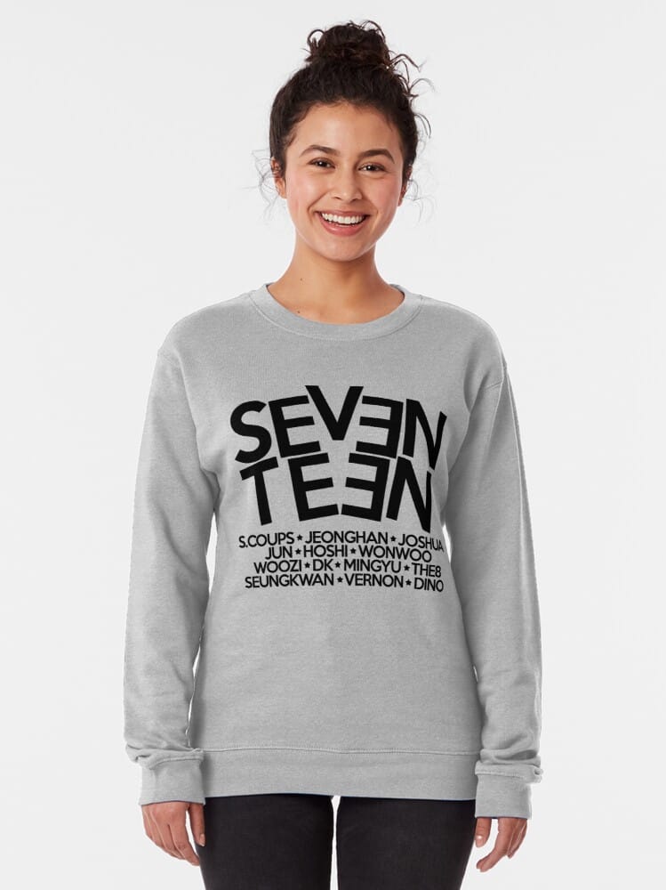 KPOP Boys Sweatshirt – Unisex Casual Concert Pullover for Men & Women with Letter Print