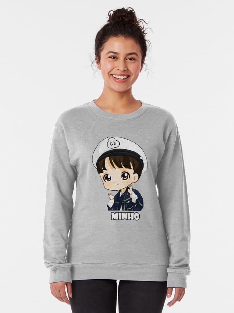 KPOP Boys Sweatshirt – Unisex Casual Concert Pullover for Men & Women with Letter Print