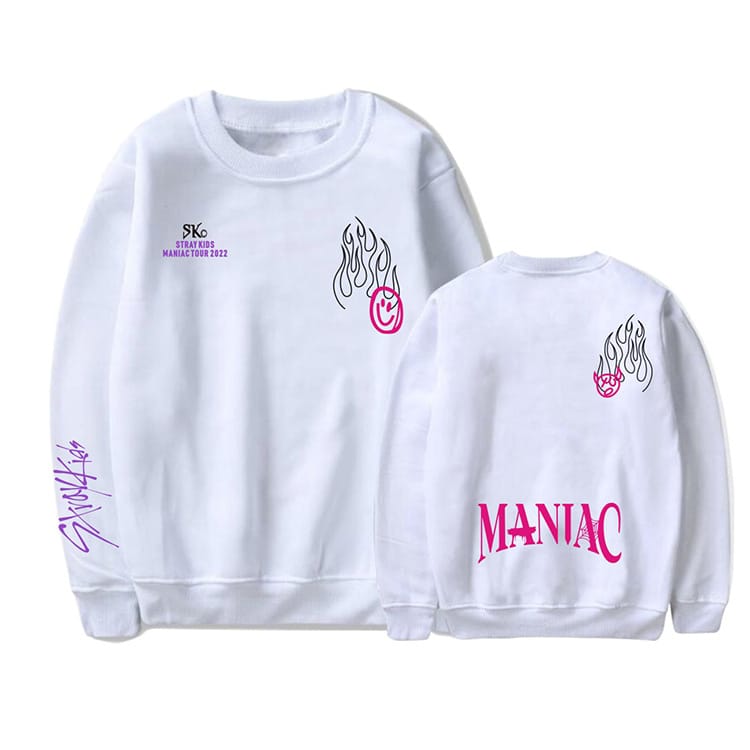 KPOP Boys Sweatshirt – Unisex Casual Concert Pullover for Men & Women with Letter Print
