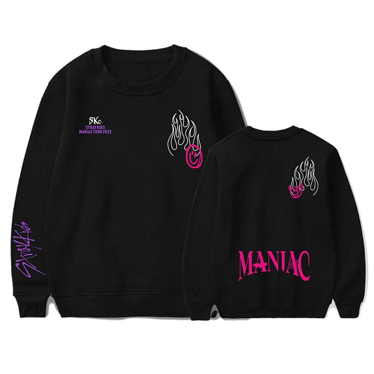 KPOP Boys Sweatshirt – Unisex Casual Concert Pullover for Men & Women with Letter Print