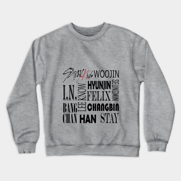 KPOP Boys Sweatshirt – Unisex Casual Concert Pullover for Men & Women with Letter Print