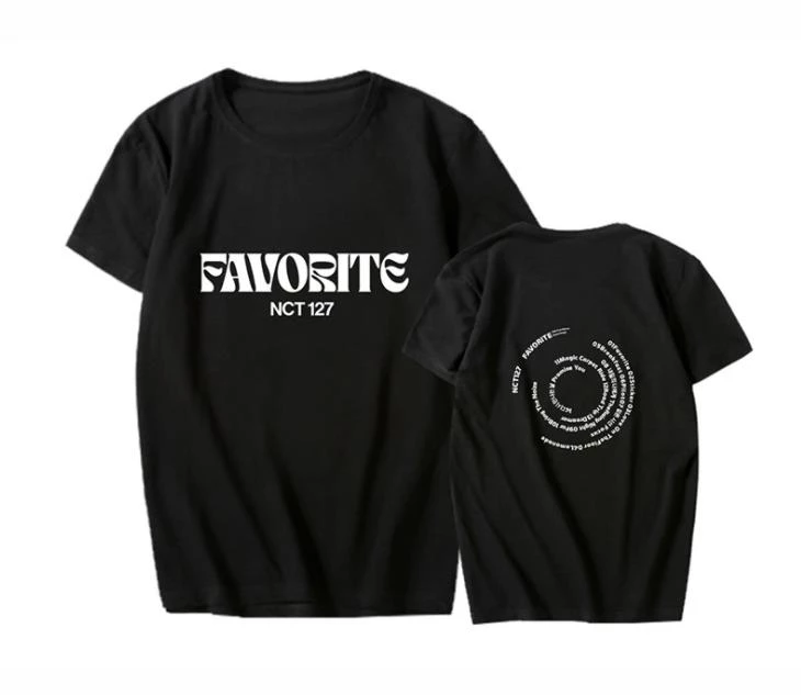 Kpop-Boys-T-Shirt-Men-Women-Concert-Letters-Tee-Casual