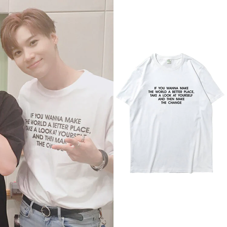 Kpop-Boys-T-Shirt-Men-Women-Concert-Letters-Tee-Casual