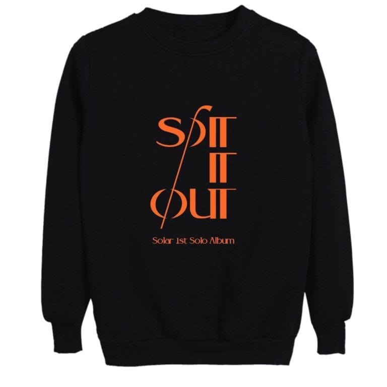 KPOP Boys Sweatshirt – Unisex Casual Concert Pullover for Men & Women with Letter Print