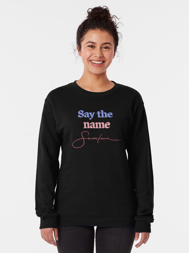 KPOP Boys Sweatshirt – Unisex Casual Concert Pullover for Men & Women with Letter Print