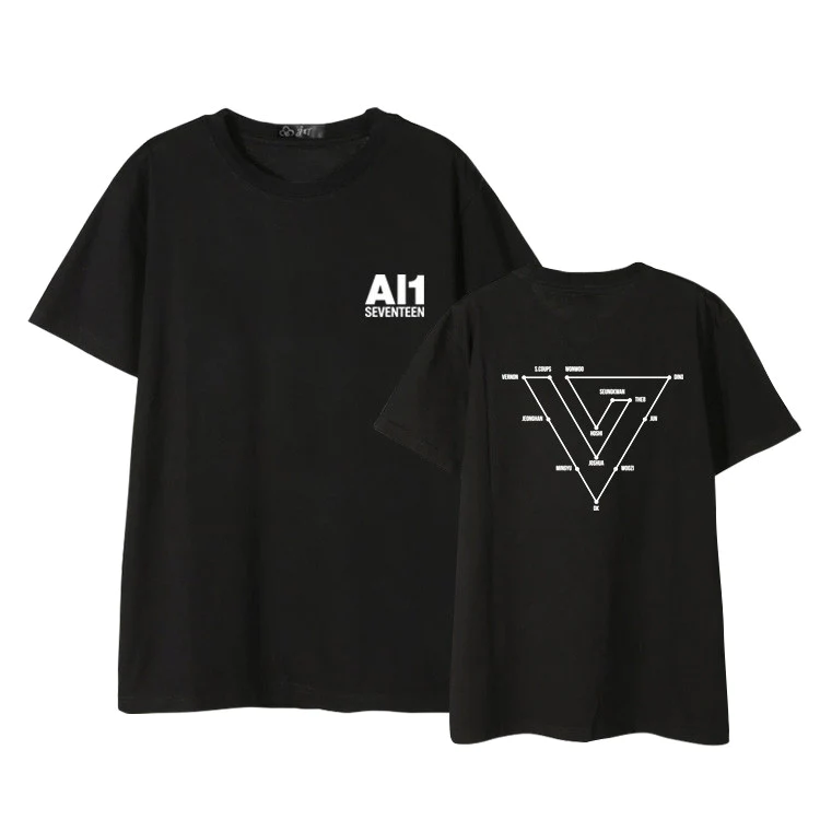 Kpop-Boys-T-Shirt-Men-Women-Concert-Letters-Tee-Casual