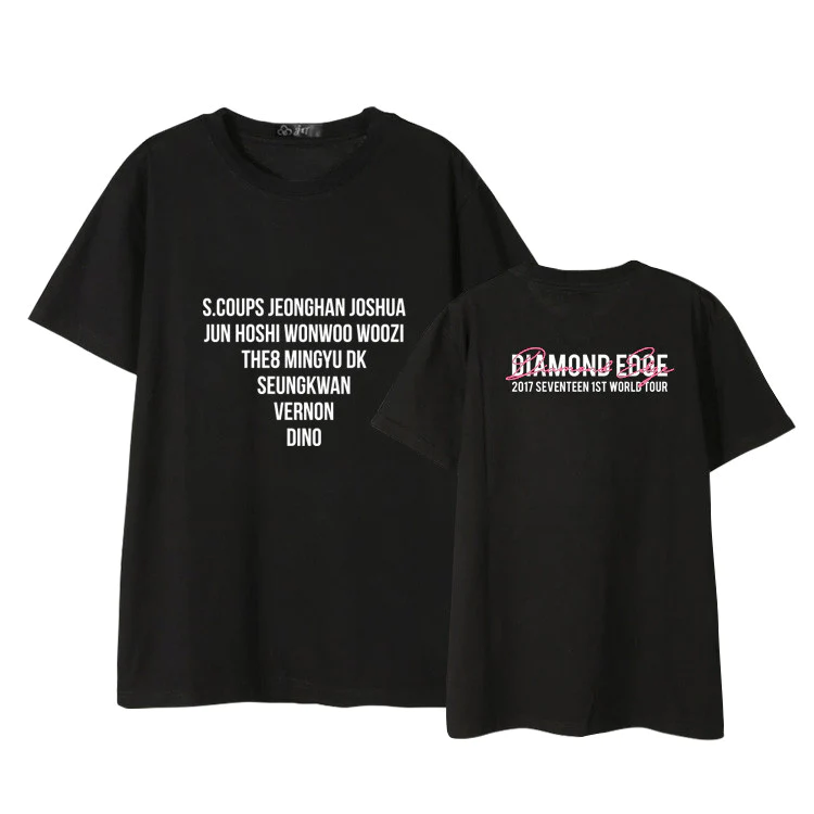 Kpop-Boys-T-Shirt-Men-Women-Concert-Letters-Tee-Casual