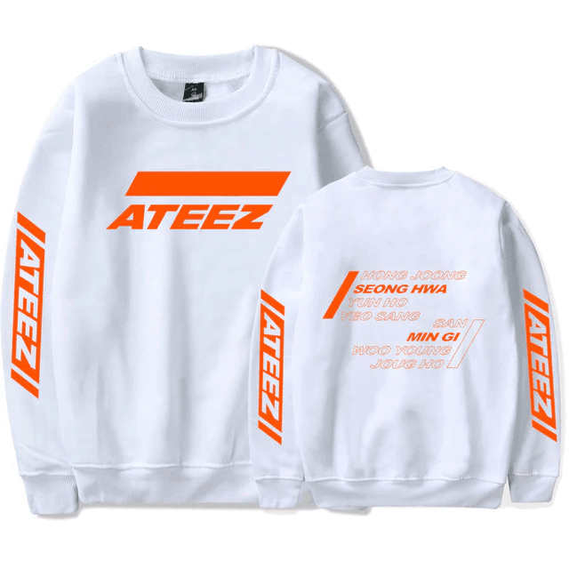 KPOP Boys Sweatshirt – Unisex Casual Concert Pullover for Men & Women with Letter Print