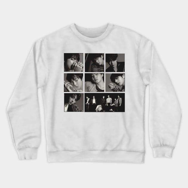 KPOP Boys Sweatshirt – Unisex Casual Concert Pullover for Men & Women with Letter Print