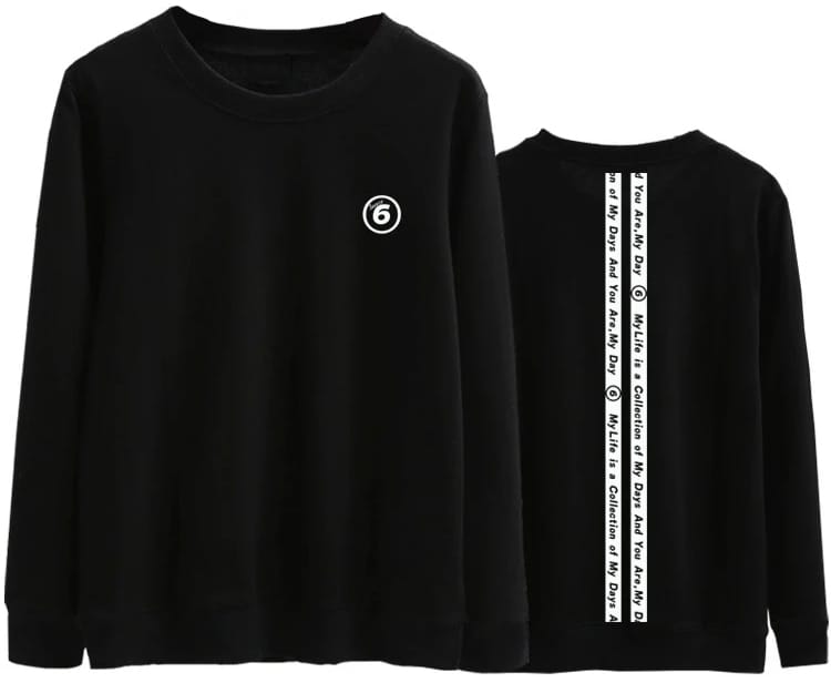 KPOP Boys Sweatshirt – Unisex Casual Concert Pullover for Men & Women with Letter Print