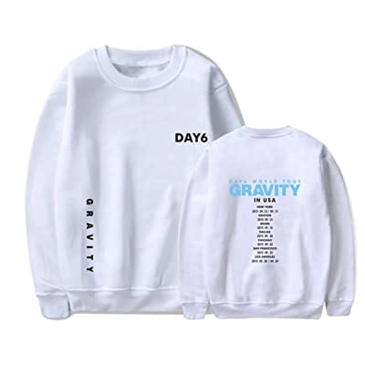 KPOP Boys Sweatshirt – Unisex Casual Concert Pullover for Men & Women with Letter Prin