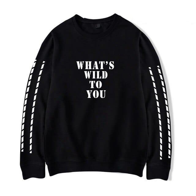 KPOP Boys Sweatshirt – Unisex Casual Concert Pullover for Men & Women with Letter Print