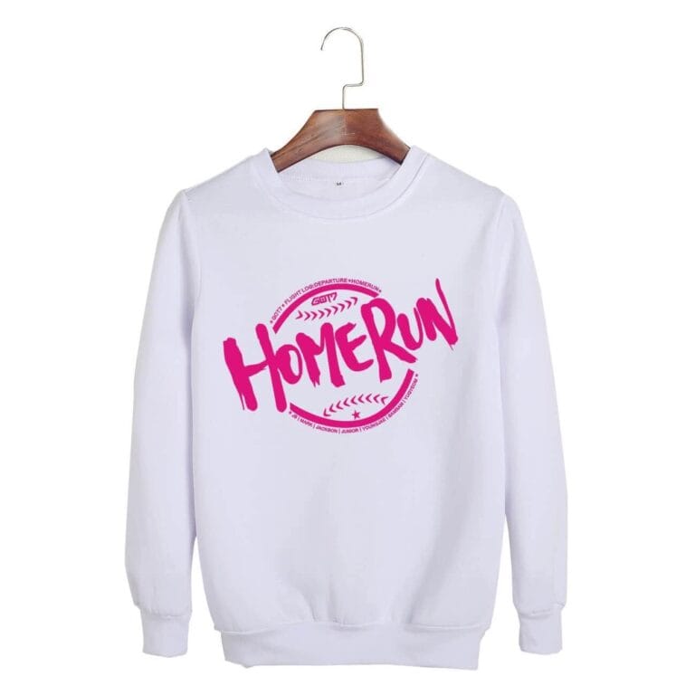 KPOP Boys Sweatshirt – Unisex Casual Concert Pullover for Men & Women with Letter Print