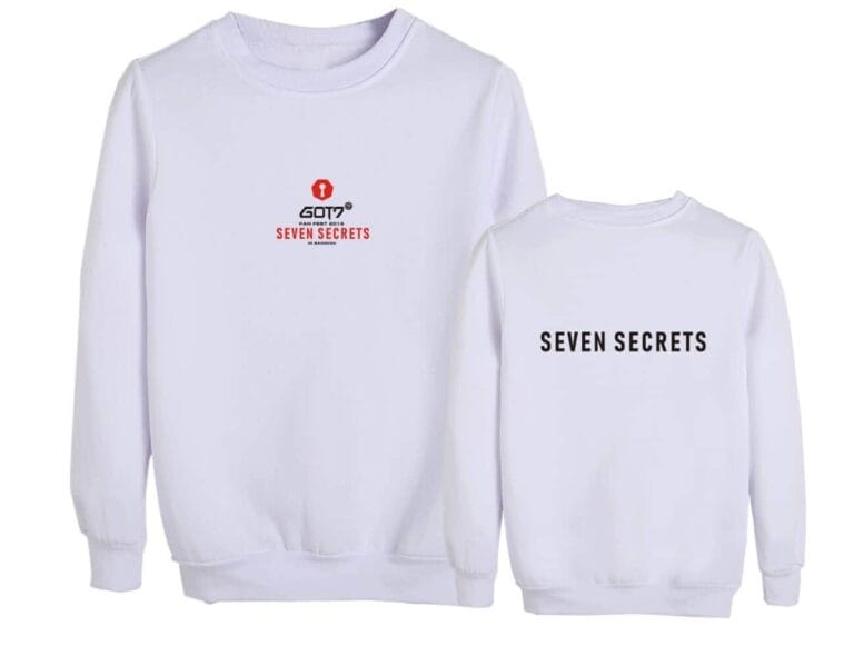 KPOP Boys Sweatshirt – Unisex Casual Concert Pullover for Men & Women with Letter Print