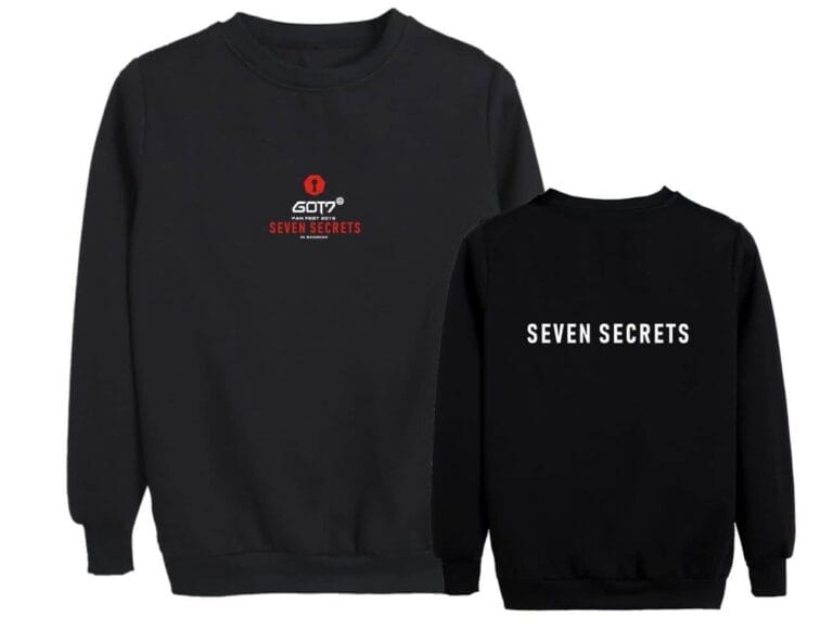 KPOP Boys Sweatshirt – Unisex Casual Concert Pullover for Men & Women with Letter Print