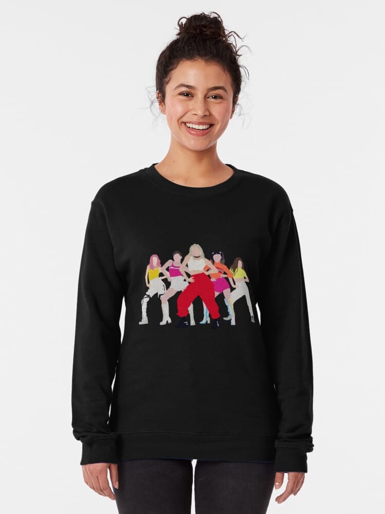 KPOP Boys Sweatshirt – Unisex Casual Concert Pullover for Men & Women with Letter Print