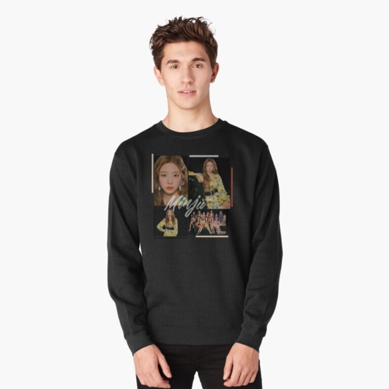 KPOP Boys Sweatshirt – Unisex Casual Concert Pullover for Men & Women with Letter Print