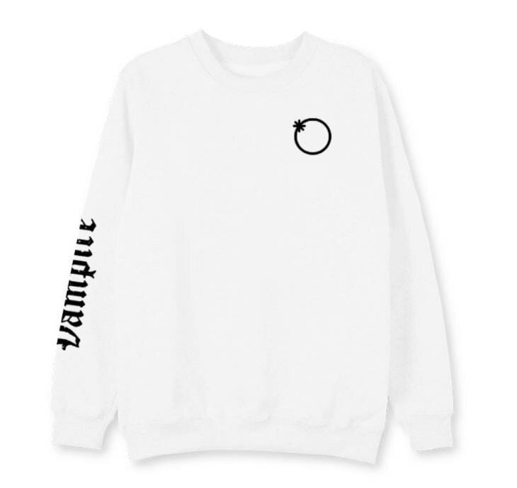 KPOP Boys Sweatshirt – Unisex Casual Concert Pullover for Men & Women with Letter Print