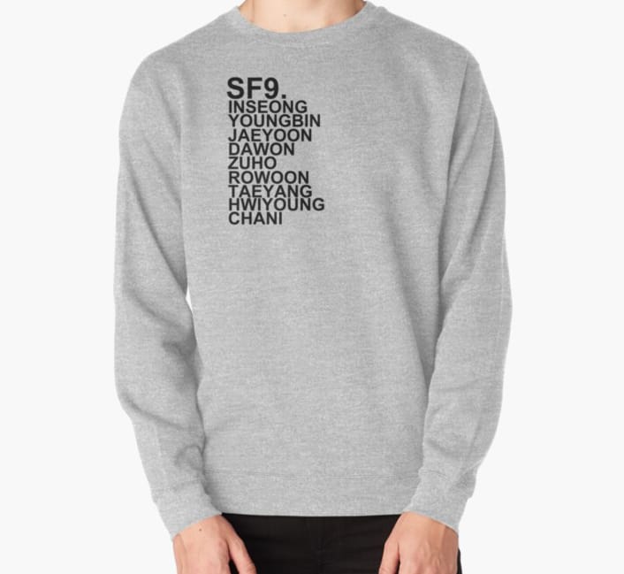 KPOP Boys Sweatshirt – Unisex Casual Concert Pullover for Men & Women with Letter Print