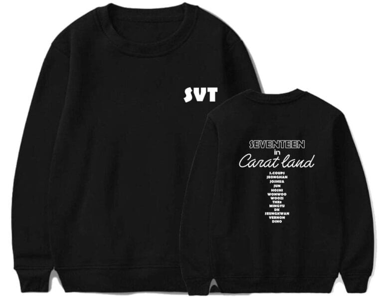 KPOP Boys Sweatshirt – Unisex Casual Concert Pullover for Men & Women with Letter Print