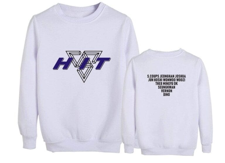 KPOP Boys Sweatshirt – Unisex Casual Concert Pullover for Men & Women with Letter Print