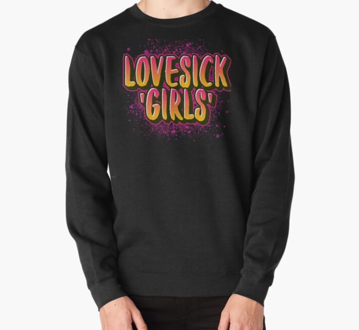 KPOP Boys Sweatshirt – Unisex Casual Concert Pullover for Men & Women with Letter Prin