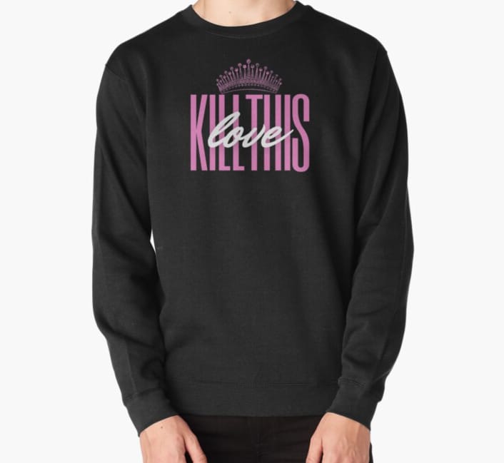 KPOP Boys Sweatshirt – Unisex Casual Concert Pullover for Men & Women with Letter Prin