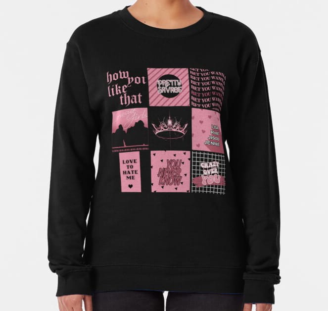 KPOP Boys Sweatshirt – Unisex Casual Concert Pullover for Men & Women with Letter Print