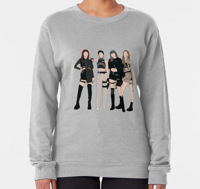 KPOP Boys Sweatshirt – Unisex Casual Concert Pullover for Men & Women with Letter Prin