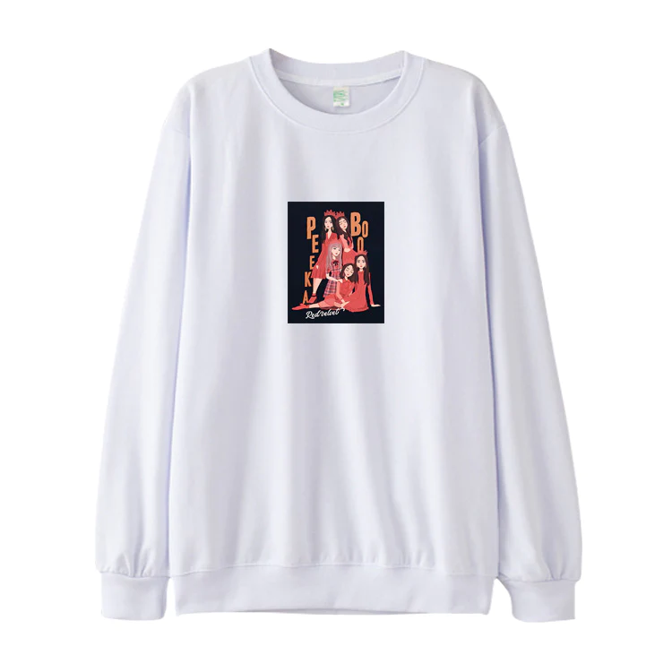 KPOP Boys Sweatshirt – Unisex Casual Concert Pullover for Men & Women with Letter Print