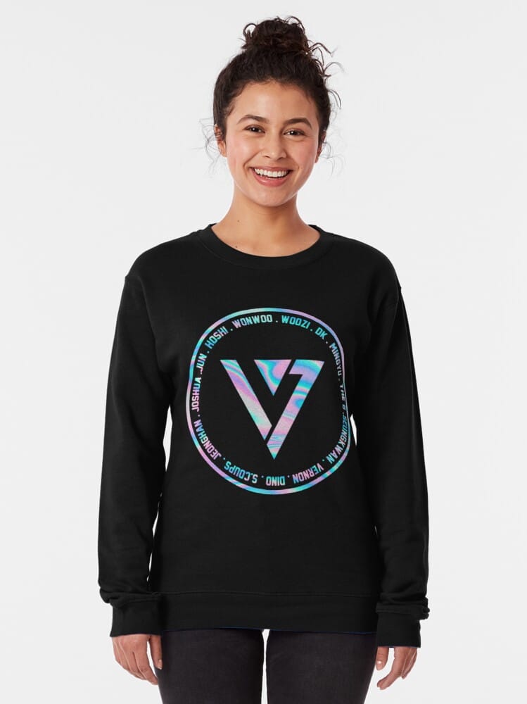 KPOP Boys Sweatshirt – Unisex Casual Concert Pullover for Men & Women with Letter Print